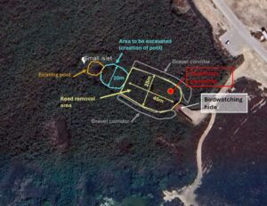 Cyprus birdlife project at Lake Makria