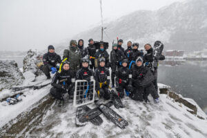 Kelpers in wintertime (Rissa Citizen Science)